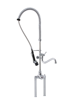 PREMIUM 20922012 3E.3092.4L.79 781205 (25) 2- Loch Geschirrwaschbrause mit Low-Flow Brausekopf Wasser- u. Energiesparbrause